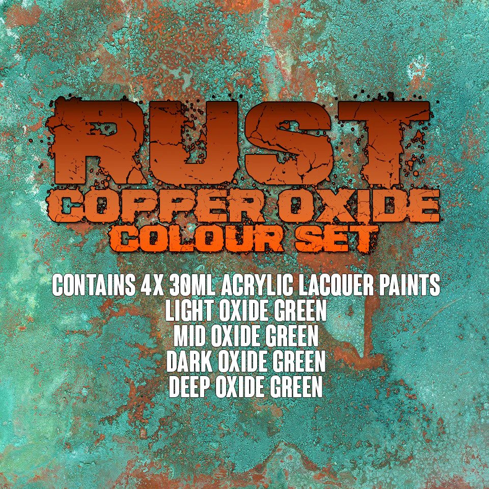 RUST COPPER OXIDE Colour Set