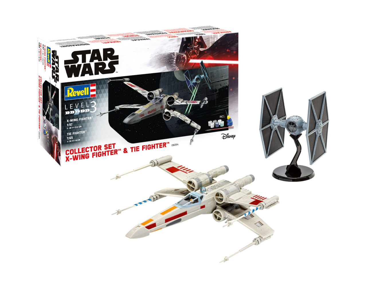 Star Wars Collector Set X-Wing Fighter + TIE Fighter 
