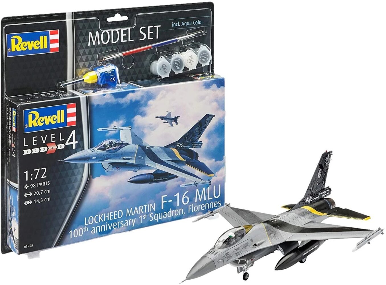 Model Set F-16 Mlu 100th Anniversary