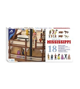 King of the Mississippi Figure Set