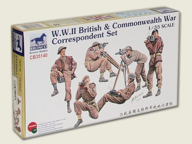 W.W.II British & Commonwealth War Correspondent Set