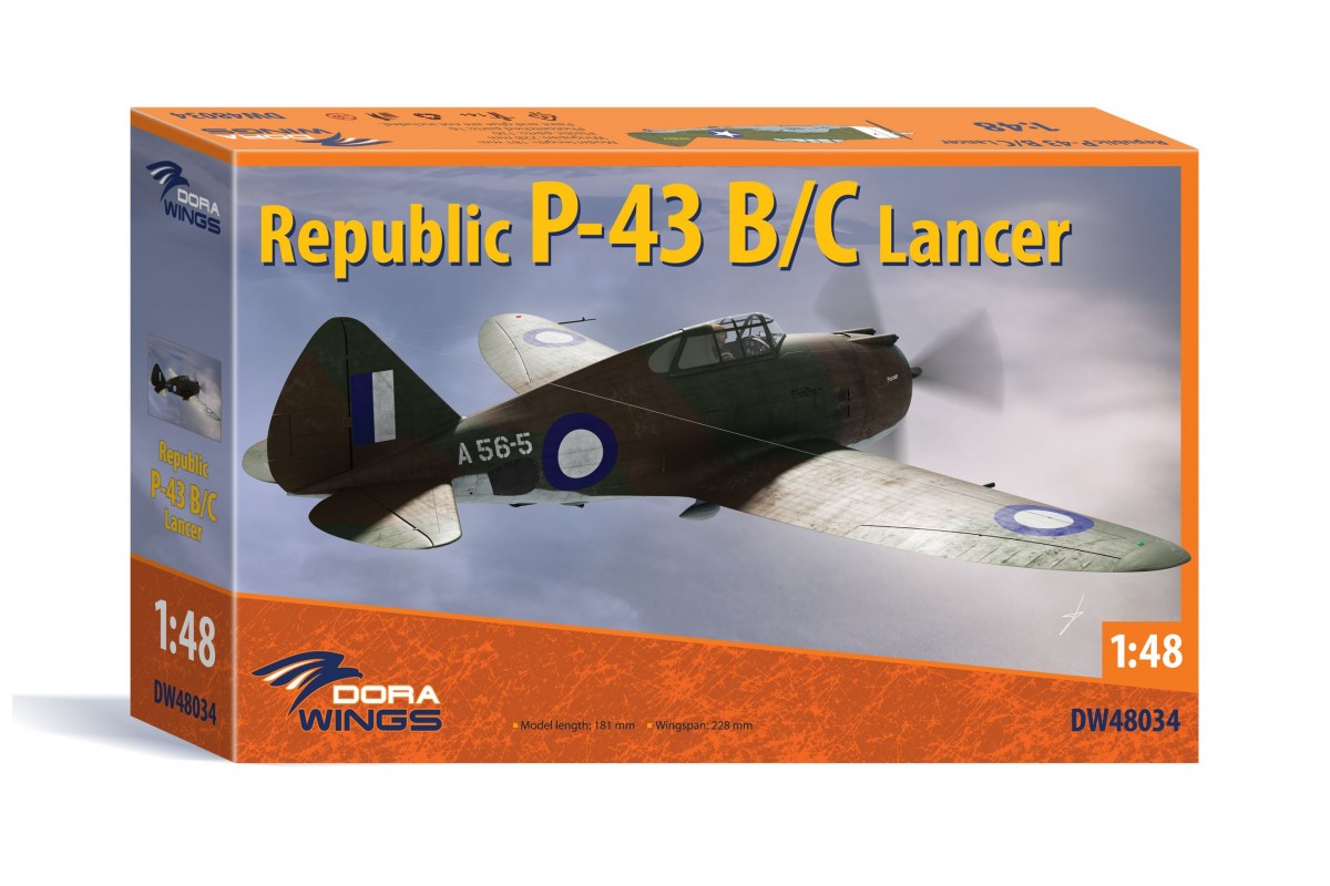RAAF Republic P-43B/C Lancer 