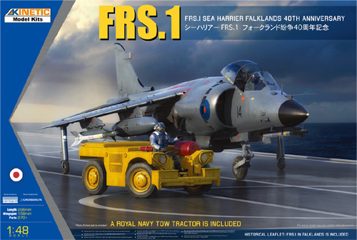 Sea Harrier FRS.1 Falklands 40th Anni. w tow tractor