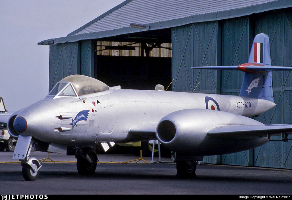 RAAF Gloster Meteor F.8