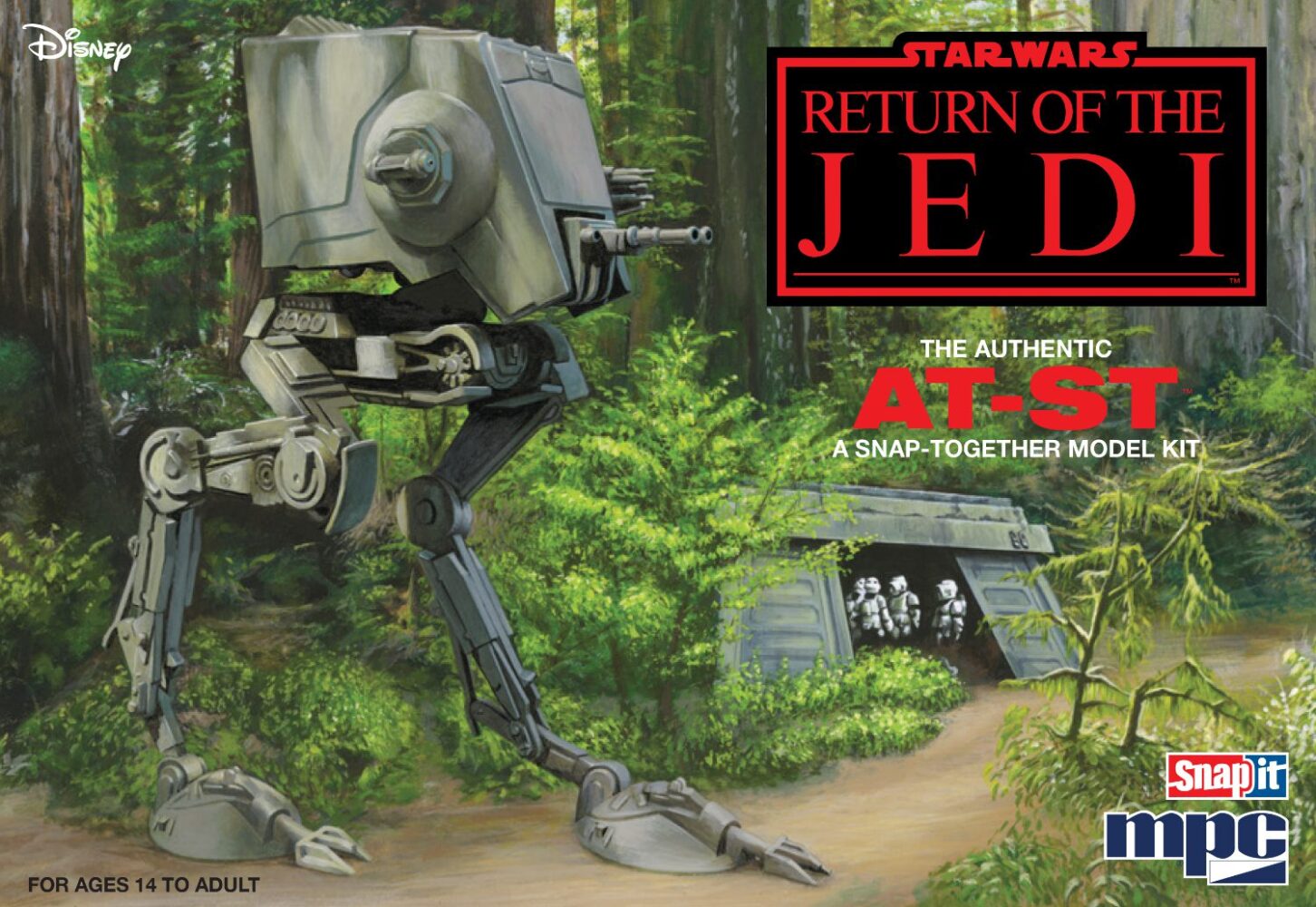 1/100 Return Of The Jedi AT-ST Walker