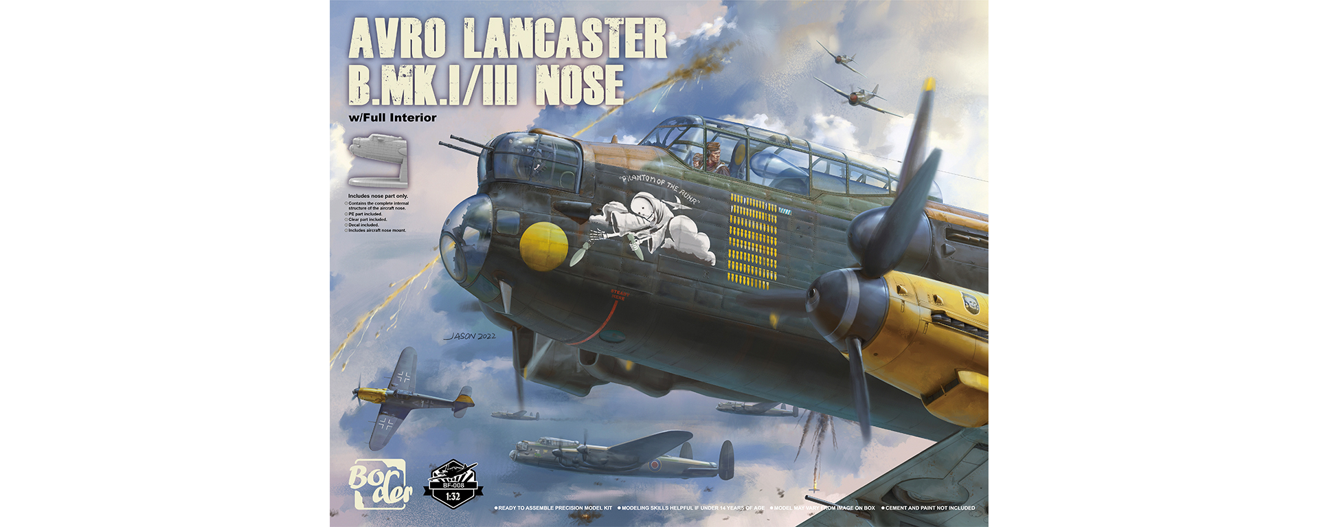 Avro Lancaster B.MK1/III Nose w/Full Interior