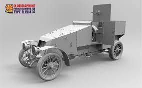 French Armored Car Modele 1914 (Type ED)