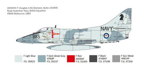 RAN A-4 E/F/G Skyhawk