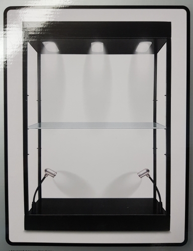 Black with Mirrored Back and Base