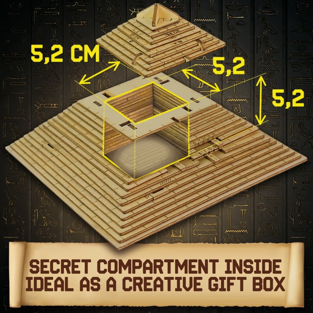 Escapewelt Quest Pyramid Puzzle Kit - Models & Hobbies 4 U