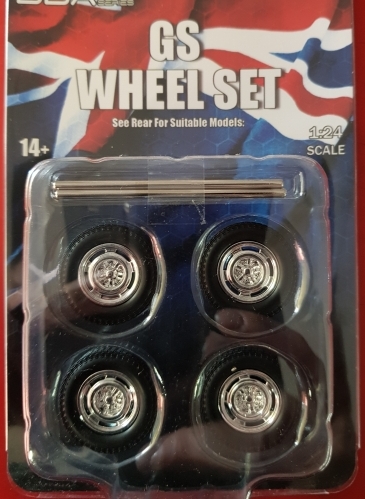 GS Wheels w/Tyres & Axles