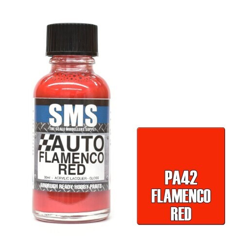 Auto Colour FLAMENCO RED