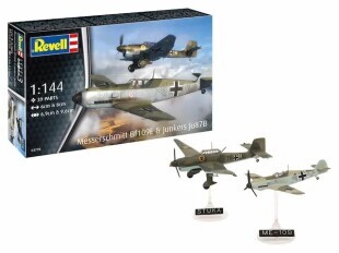 Supermarine Spitfire Mk.Ia - Hawker Hurricane Mk.I + Messerschmitt Bf109E - Junkers Ju87B Stuka