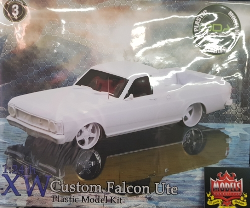 XW Ford Ute Slammed - 351 Engine w/Standard Bonnet Plastic Kit