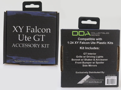 Ford XY GT Ute Complete Plastic Kit Accessory Pack