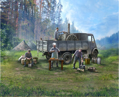 AHN Field Kitchen with Cooks