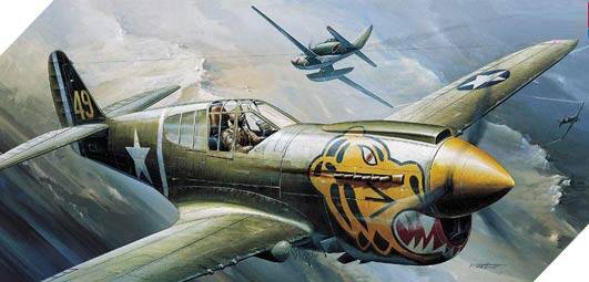 RAAF P-40E  WARHAWK