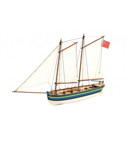 HMS Endeavour's Longboat Wooden Ship Kit