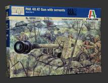 Pak 40 With Gun Crew