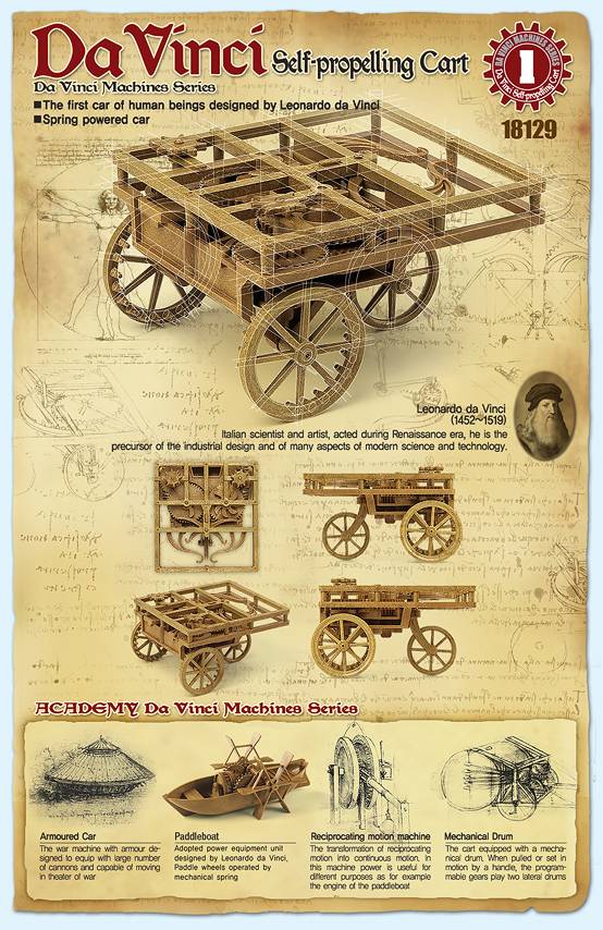 Da Vinci Self-propelling Cart 