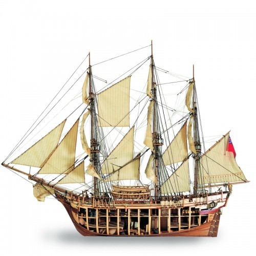 HMS BOUNTY 1783 Wooden Ship Kit - Models & Hobbies 4 U