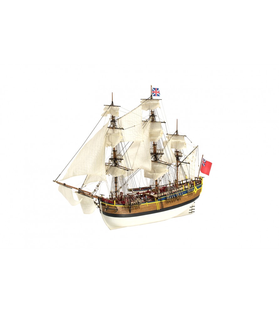 HMS ENDEAVOUR Wooden Ship Kit